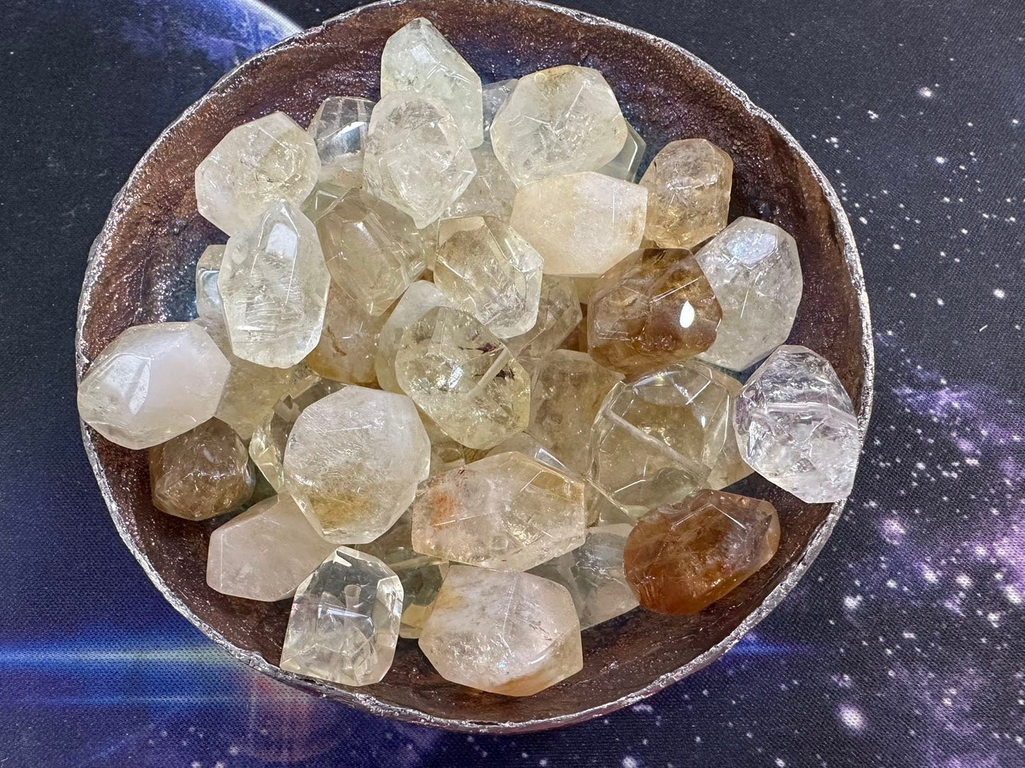 1 BEAD / VARIOUS TONES Citrine Natural Faceted Chunk Beads / Irregular Nuggets / Citrine Beads 9-20mm / Depression Fighting Gemstone